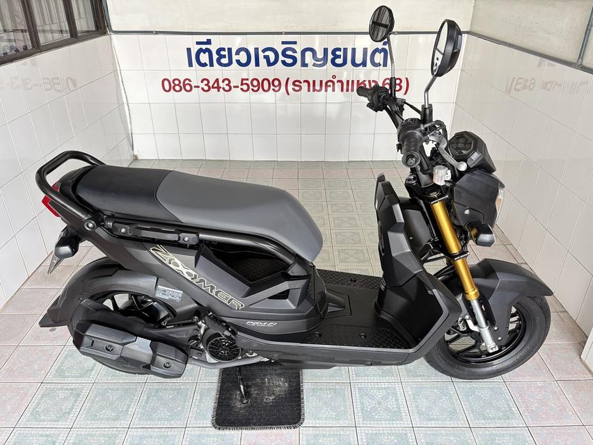 Zoomer-x มีผ่อน มีรับประกัน สภาพพร้อมใช้ รถมือเดียว ดูแลถึง ชุดสีสวย เครื่องเดิม ศูนย์ดี ท้ายไม่หอน วิ่ง5000 กลางปี65 3