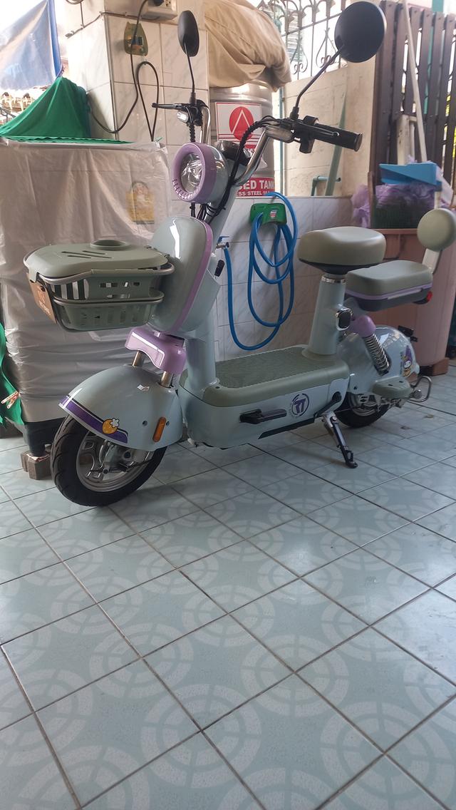 จักรยานไฟฟ้ามือสองสภาพดีสวยน่ารัก รูปที่ 5