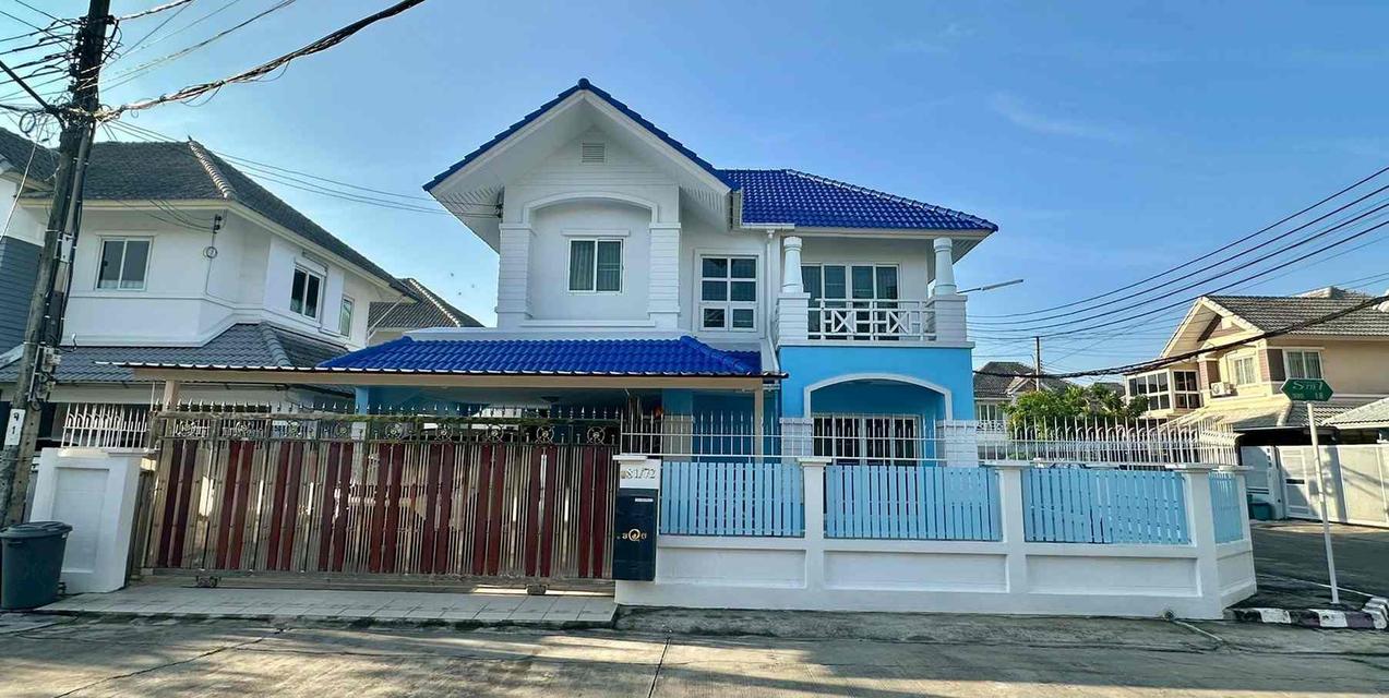 ขายบ้านเดี่ยว 2 ชั้น หมู่บ้านบ้านสวนราชา เกษตร-นวมินทร์ ทำเลดี ราคาเพียง 6.8 ล้าน 1