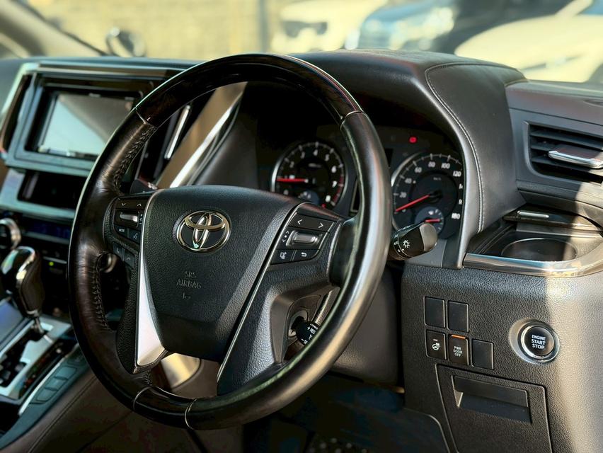 ปี 2017 TOYOTA VELLFIRE 2.5 Z G Editionสีเทา เครื่องยนต์เบนซินล้วน 7