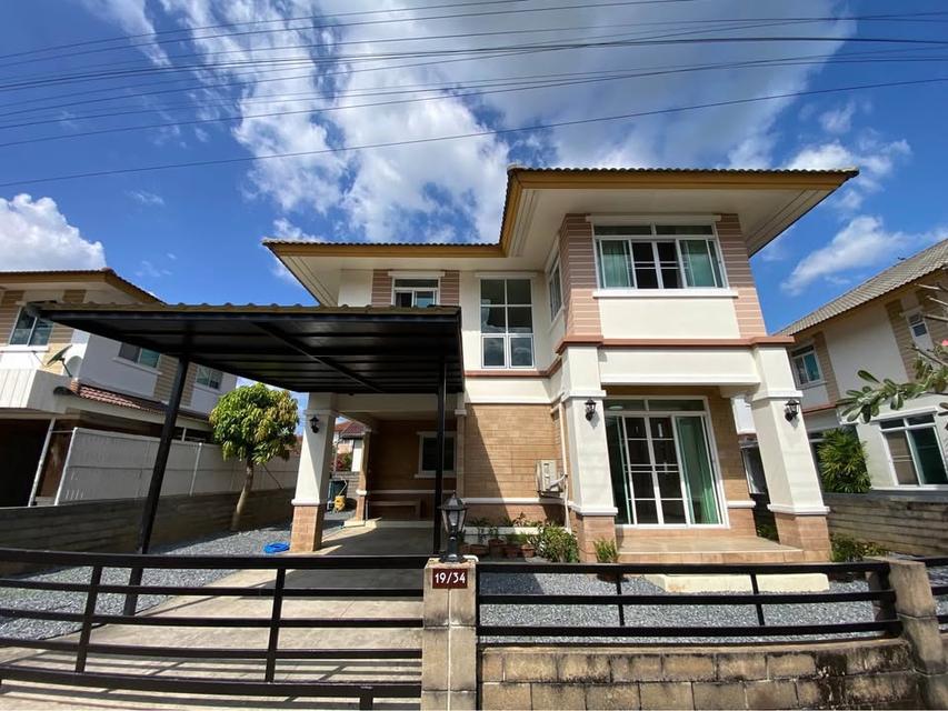 🏡 บ้านเดี่ยว 2 ชั้น [3 นอน 2 น้ำ] พื้นที่ใช้สอย 162 ตร.ม. ทำเลสันทราย ใกล้โฮมโปรเพียง 500 ม. Spacious 2-Storey House for Rent [3 Beds 2 Baths] 1