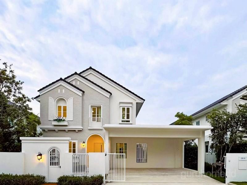 ให้เช่าบ้านเดี่ยว ตกแต่งพร้อมอยู่ ติด Clubhouse มบ.ชัยพฤกษ์ บางนา กม.15 เนื้อที่ 77 ตรม 4นอน 4น้ำ - ghd000628R 1
