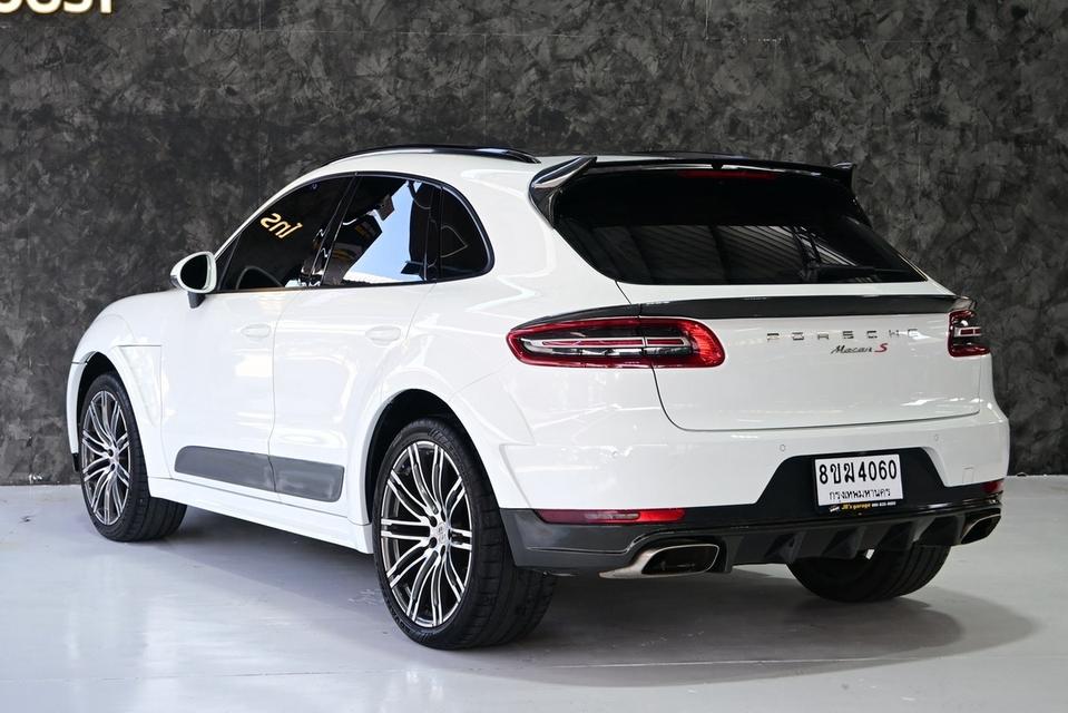 (แจ้งรหัสรถ JRS4060) 🚘 PORSCHE MACAN🤍 สีขาว | ปี 2015 รูปที่ 6
