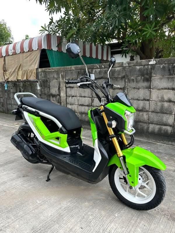 Honda Zoomer X สีเขียวสวย 7