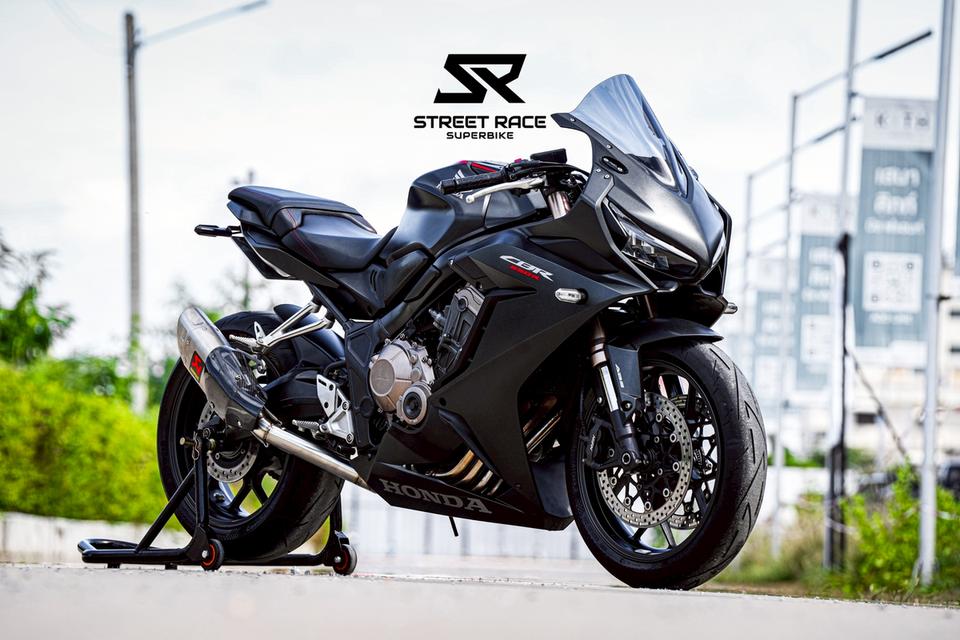 2020 Honda cbr650r 2020 ดำดุ ท่อทรง akrapovic หล่อเต็มระบบ! 3