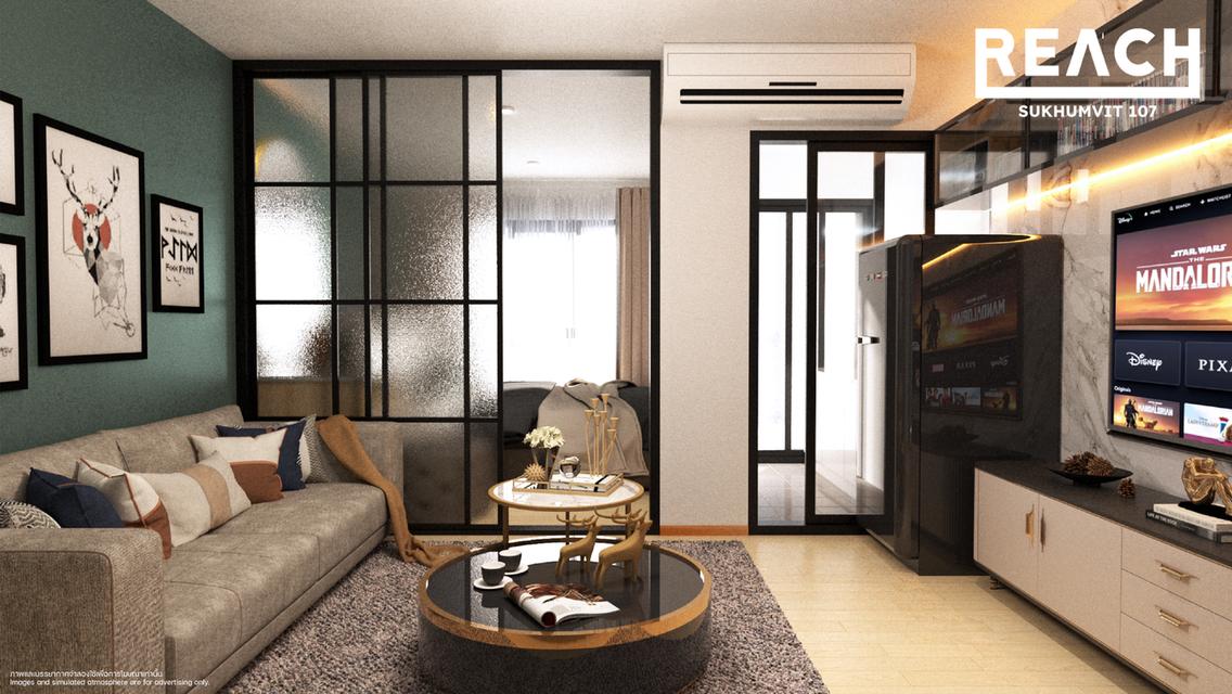 🌿 Your Affordable Urban Escape Awaits Welcome to Reach Sukhumvit 107 – just 1.4 km from BTS Bearing 2