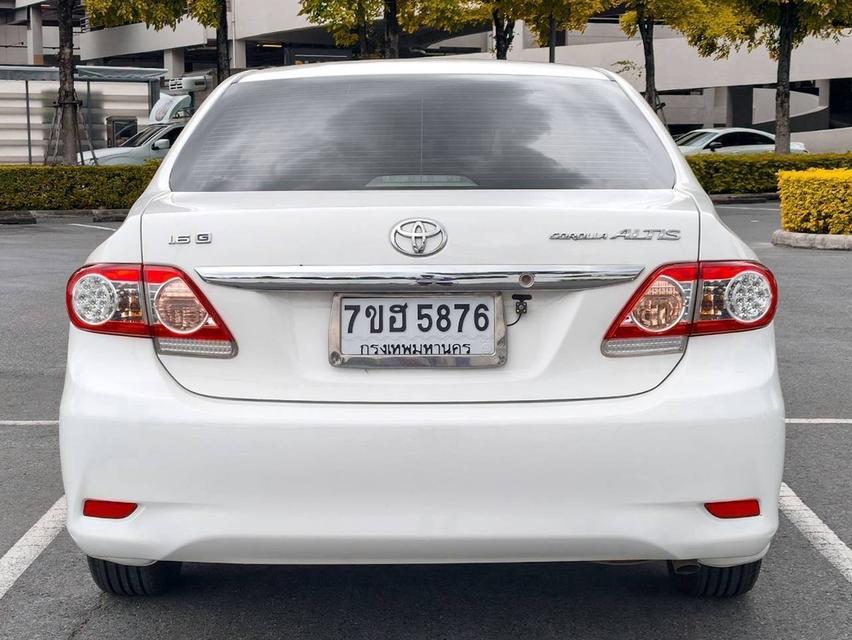 (แจ้งรหัสรถ QT5876) Toyota altis 1.6 G Auto สีขาว ปี 2013 รูปที่ 8