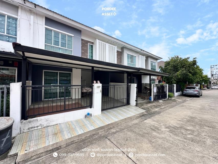 ขาย!! ทาวน์โฮม หมู่บ้านพฤกษาวิลล์72 นครอินทร์-พระเงิน (ขนาด 18 ตร.ว.) เข้า-ออกได้หลายเส้นทาง บางกรวย นนทบุรี : Pruksa Ville72 Nakornin-Prangern 16