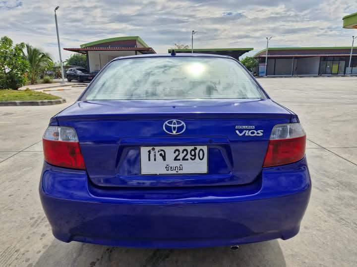 ขาย Toyota Vios สีน้ำเงิน 4