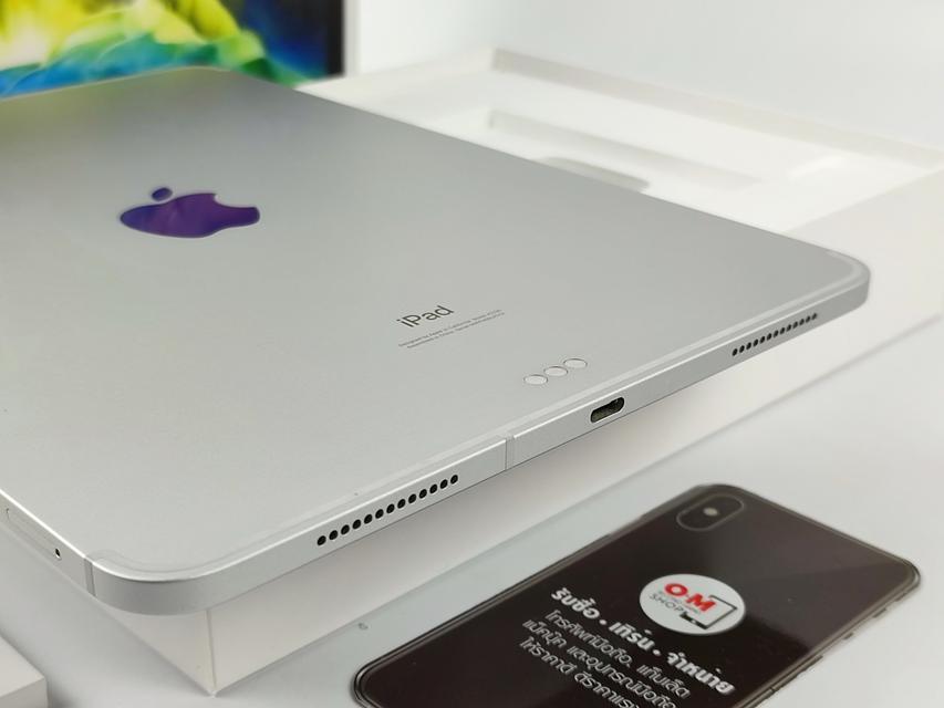 ขาย/แลก iPad Pro (2020) 11นิ้ว 128 สี Silver (Wifi+Cellular) ศูนย์ไทย ประกันศูนย์ สวยมาก แท้ ครบกล่อง เพียง 22,900 บาท  4