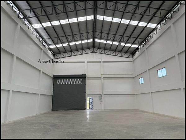 โกดังวัดไร่ขิง โกดังสาย5 AW540 ให้เช่าโกดังย่านพุทธมณฑล พื้นที่ 343 ตร.ม รถเทรลเลอร์ รถพ่วงจอดได้ 6