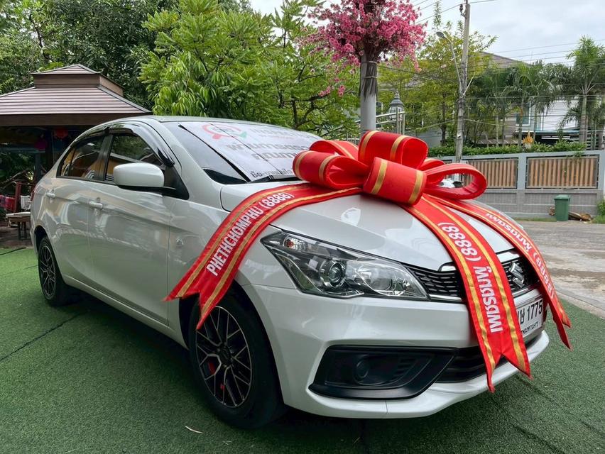 Suzuki Ciaz ตัว GL ปี2023 เครื่องยนต์เบนซิน เกียร์AUTO ไมล์แท้ 100%คะวิ่งมาคะ15,xxxกว่ากิโลคะ