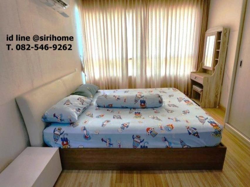 รูป เช่าคอนโดลาดพร้าว101 Happy Condo 1นอน 1 น้ำ ชั้น 4 ตึกD หน้าห้องประตูไม่ชนกัน โปร่ง โล่ง สะอาด พร้อมอยู่ ราคาดีคุ้มมากๆ  2