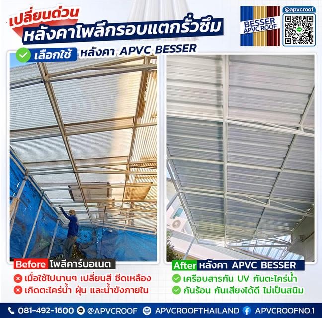 "เลิกทนกับหลังคาเก่าที่กรอบแตกรั่ว" อย่ารอให้หลังคาพังจนแก้ไม่ได้! เปลี่ยนด่วนเพื่อความคุ้มค่า