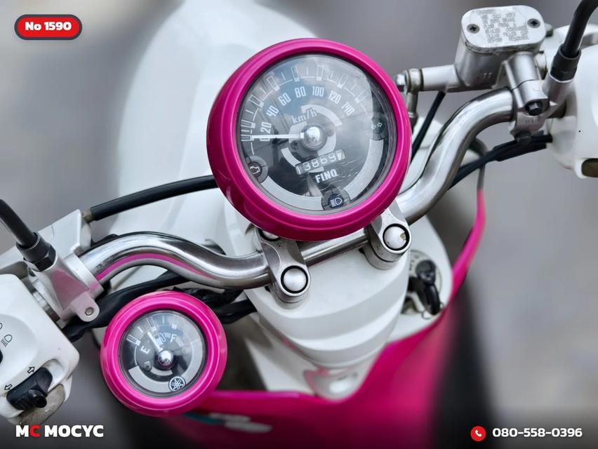 Yamaha Fino 115i 2013 วิ่ง10000โล เครื่องยนต์หัวฉีด รถบ้านแท้ เครื่องท่อเดิม มีเล่มเขียวชุดโอนครบ No.1590 รูปที่ 7