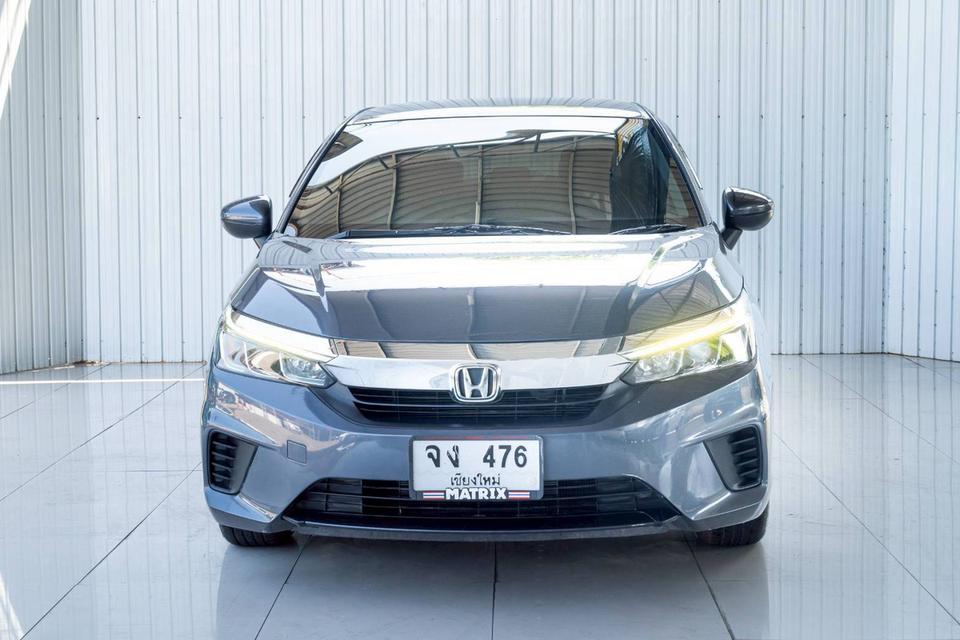 HONDA CITY 1.0 S ปี 2022 สีเทา AT โฉม ปี19-ปัจจุบัน 4D Vat% รูปที่ 2