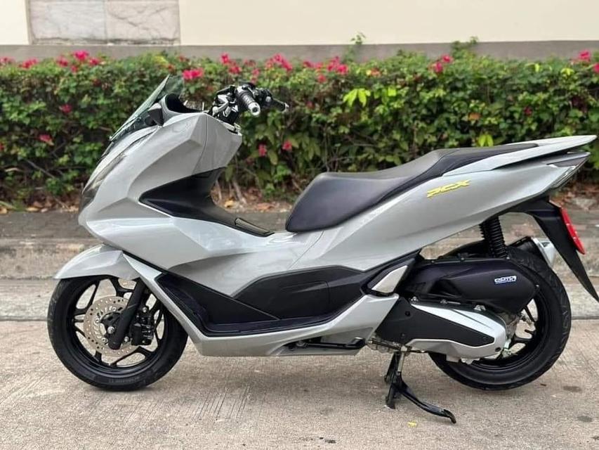 HONDA PCX ปี 23 สีเทาแลมโบ  2