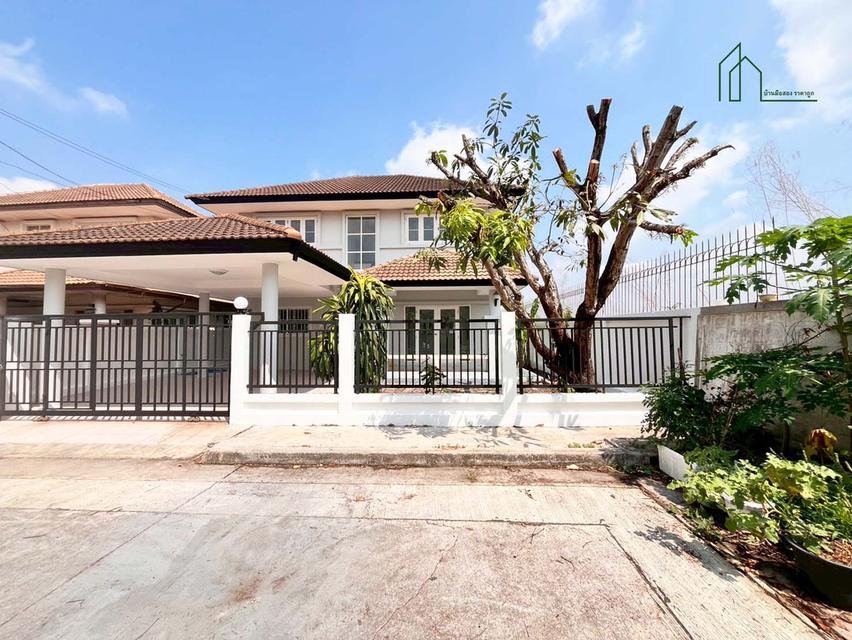 บ้านเดี่ยว 54.7 ตร.วา แปลงมุม หมู่บ้านโรยัลปาร์ควิลล์ สุวินทวงศ์ 44 รีโนเวทใหม่ทั้งหลัง 2