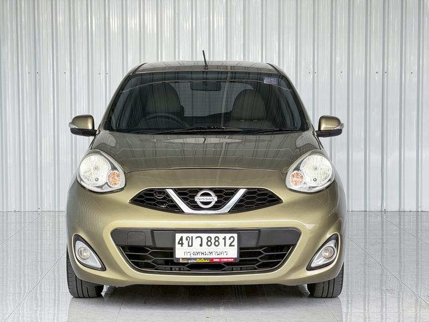 Nissan March 1.2VL เบนซิน เกียร์ออโต้  ปี2013จด2015 2