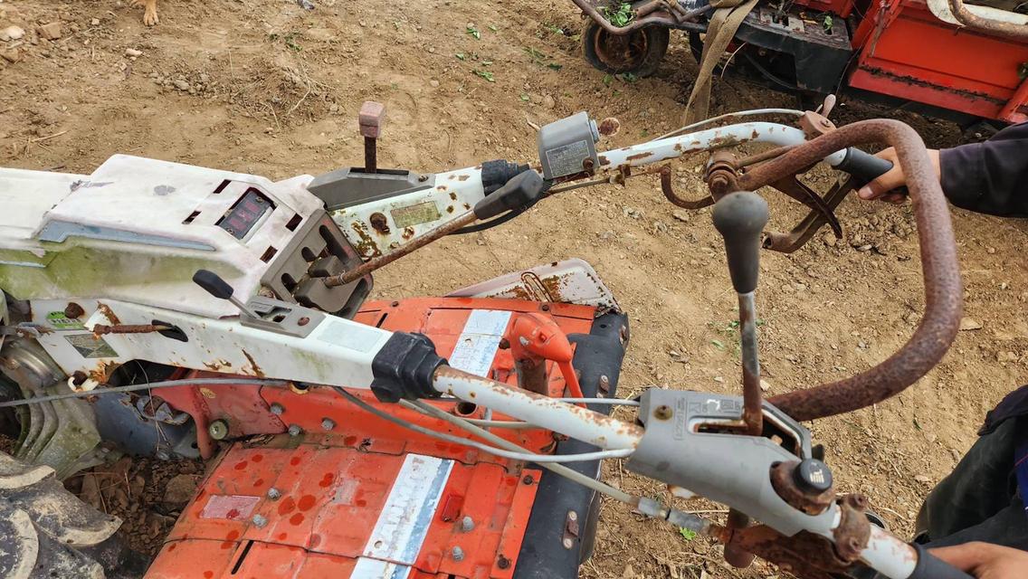 รถไถนา แทรกเตอร์ เดินตาม YANMAR 7 แรง เก่าญี่ปุ่นแท้ เดิมๆ ไม่เคยใช้งานในไทย ดีเซล สตาร์ท 2 ระบบ 5