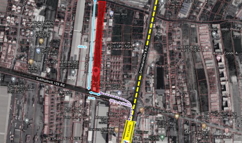 ขายที่ดินบริเวณ ลาซาล83 2
