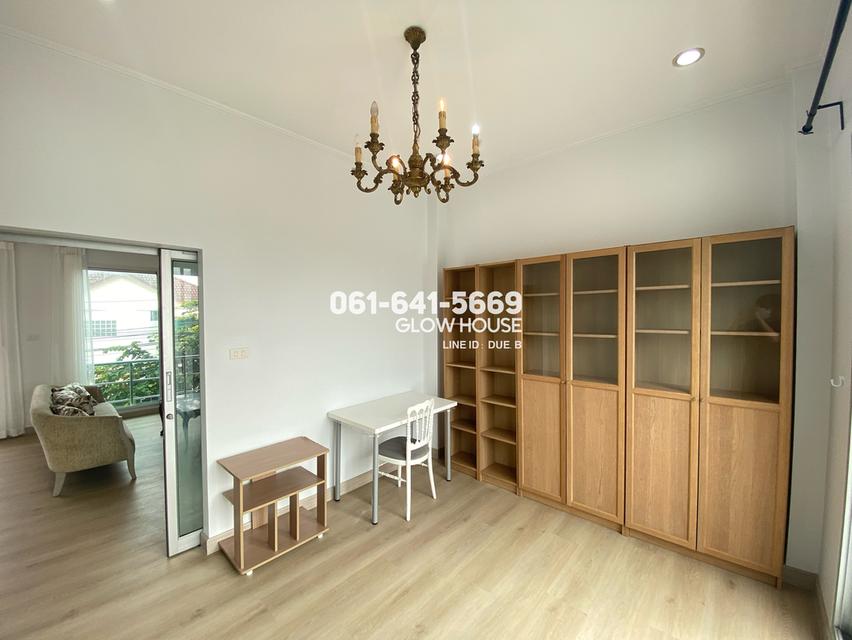 ให้เช่าหรือขายบ้านเดี่ยว 2 ชั้น | สัมมากร รามคำแหง | บ้านดีไซน์มินิมอล พื้นที่ใช้สอยกว่า 200 ตร.ม. | 3 ห้องนอน | 4 ห้องน้ำ | 2 ห้องนั่งเล่น 10