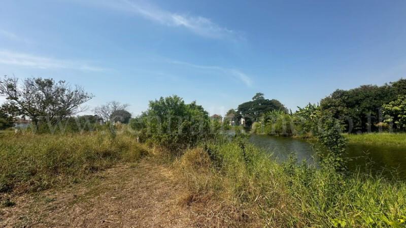 ที่ดินเปล่า ถมแล้ว 105.2 ตร.วา หมู่บ้าน การ์เด้นลากูน่า - ฉะเชิงเทรา ติดทะเลสาบ 6