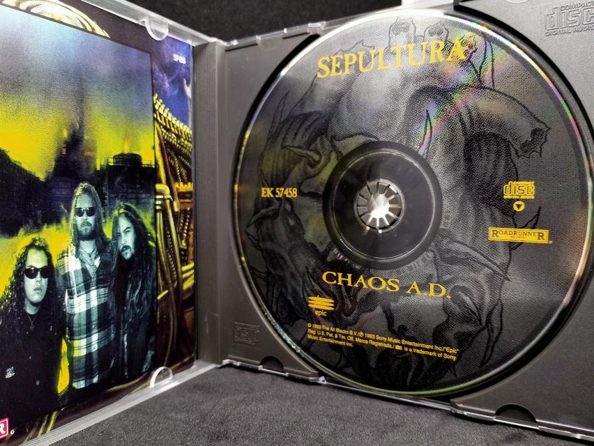 Sepultura ชุด Chaos A.D. ซีดีเพลง Cd Audio 4