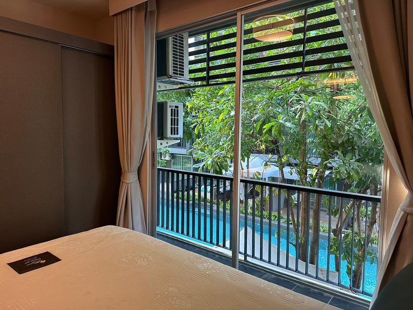 ขายคอนโด A Space Me สุขุมวิท 77 ชั้น 2 วิวสระว่ายน้ำ ตกแต่งครบ พร้อมอยู่ 10