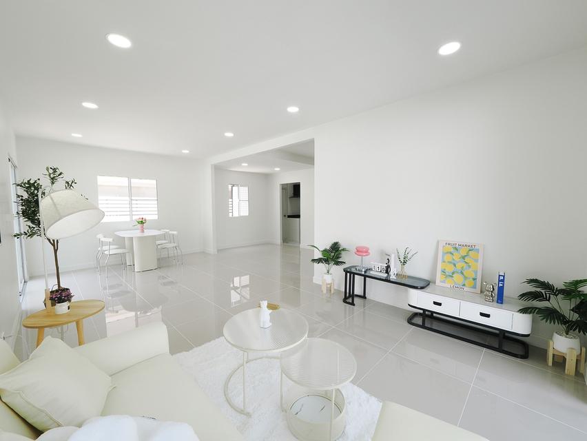 บ้านเดี่ยว 2 ชั้น ม.พฤกษาวิลเลจ 30 เดอะซีซัน ขนาด 55.8 ตรว. 4 ห้องนอน 2 ห้องน้ำ บ้านหลังใหญ่ แปลงริม ทำเลดีเยี่ยม ฟังชั่นครบ พร้อมเฟอร์ พื้นที่กว้าง 8