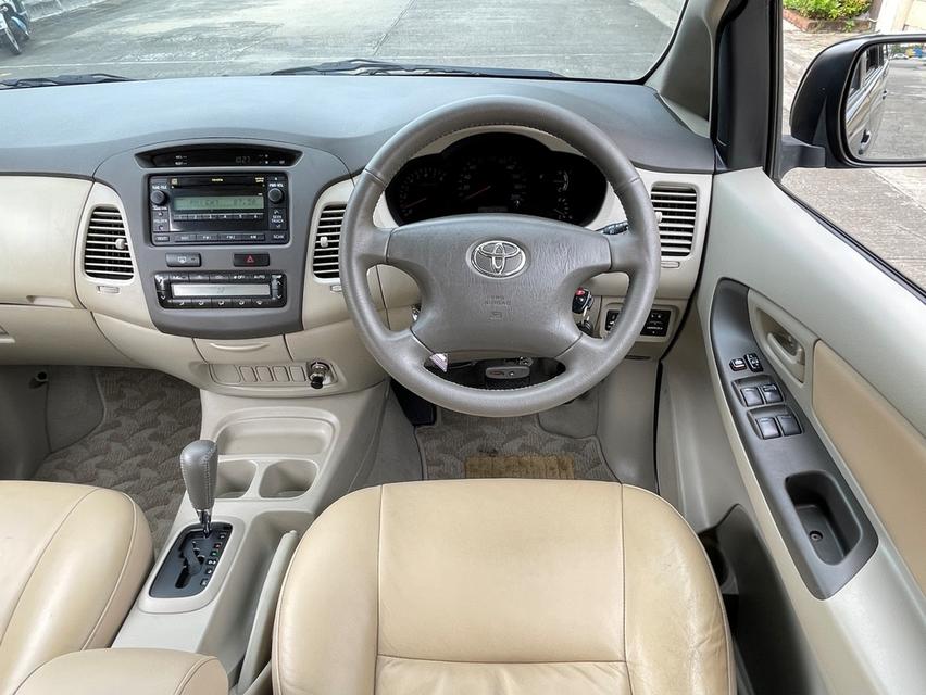 TOYOTA INNOVA 2.0 G OPTION ปี 2010 เกียร์AUTO สภาพนางฟ้า 7