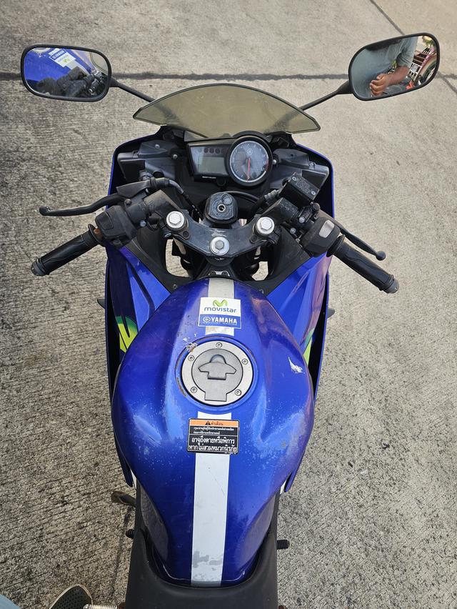YAMAHA R15 150cc MT 2015 รถจอดนานสตาดไม่ติดเล่มชุดโอนครบภาษี66เดือน10ยังขาดไม่เกินยังต่อภาษีได้ รูปย่อยที่ 3
