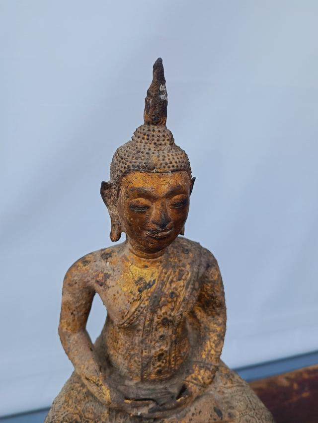 พระบูชา ยุครัตนโกสินทร์ สูง 40 ฐานกว้าง 27 cm. 6