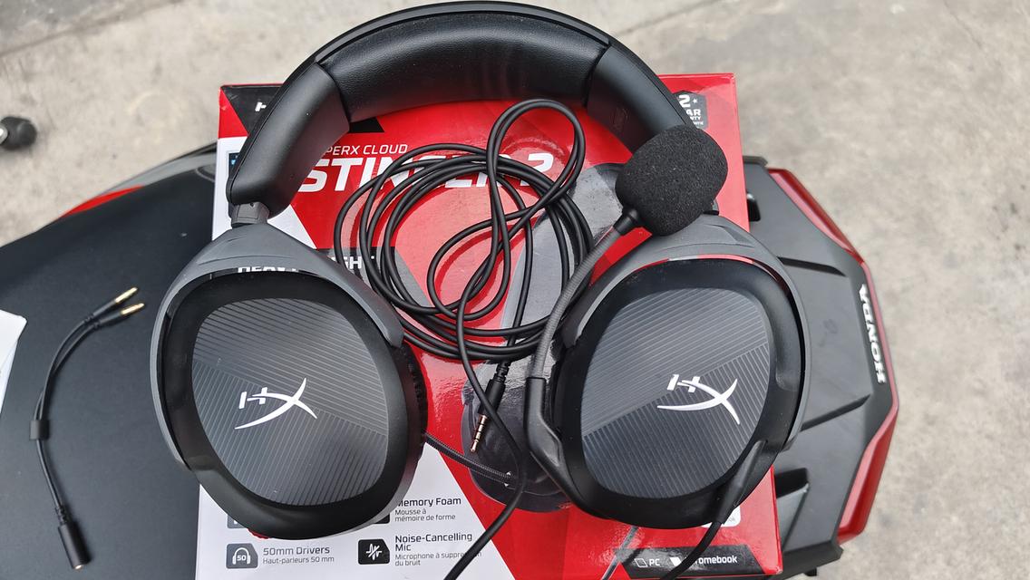 HyperX Cloud Stinger 2 Headset DTS Headphone:X Spatial Audio หูฟัง พร้อมไมโครโฟน มีสาย รับประกันสินค้า 1ปีกว่า  7