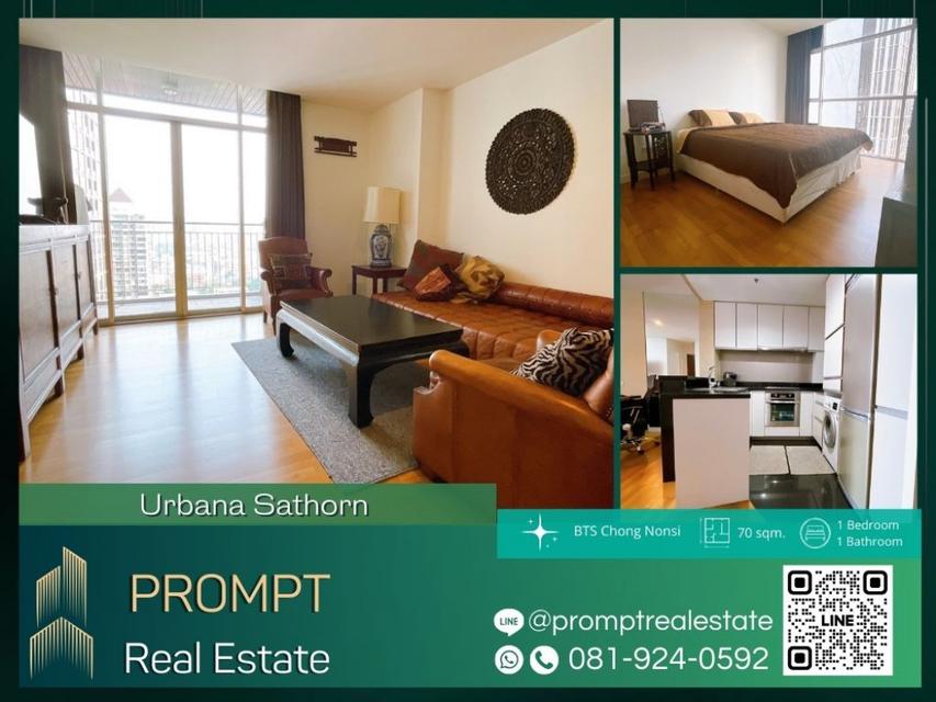 UV01759 - Urbana Sathorn - 70 sqm - BTS Chong Nonsi