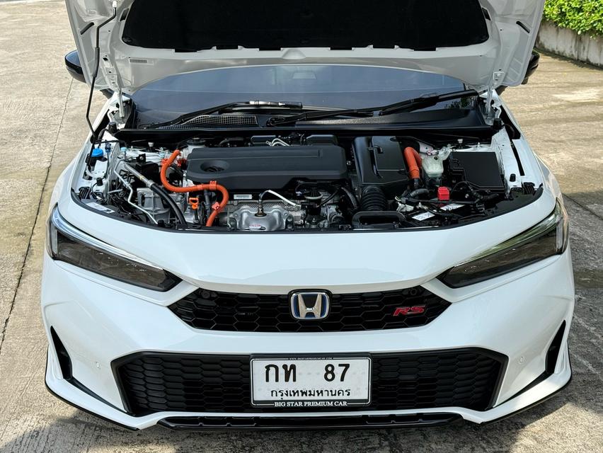 2024 HONDA CIVIC EHEV RS รถมือเดียว 30,000 กม สภาพป้ายแดง ของแต่งเพียบ รถสภาพป้ายแดง ไม่เคยมีอุบัติเหตุครับ 9