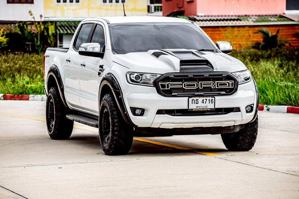 Ford Ranger 2.2 XLT Hi-Lander Double Cab ปี 2019 สีขาว มือเดียวป้ายแดง