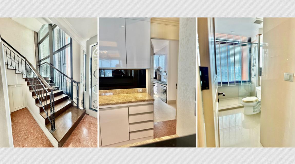 Aguston Sukhumvit 22 Penthouse 3 Story 4 Beds, 4 Baths and Rooftop Garden High Floor, Fully furnished 10
