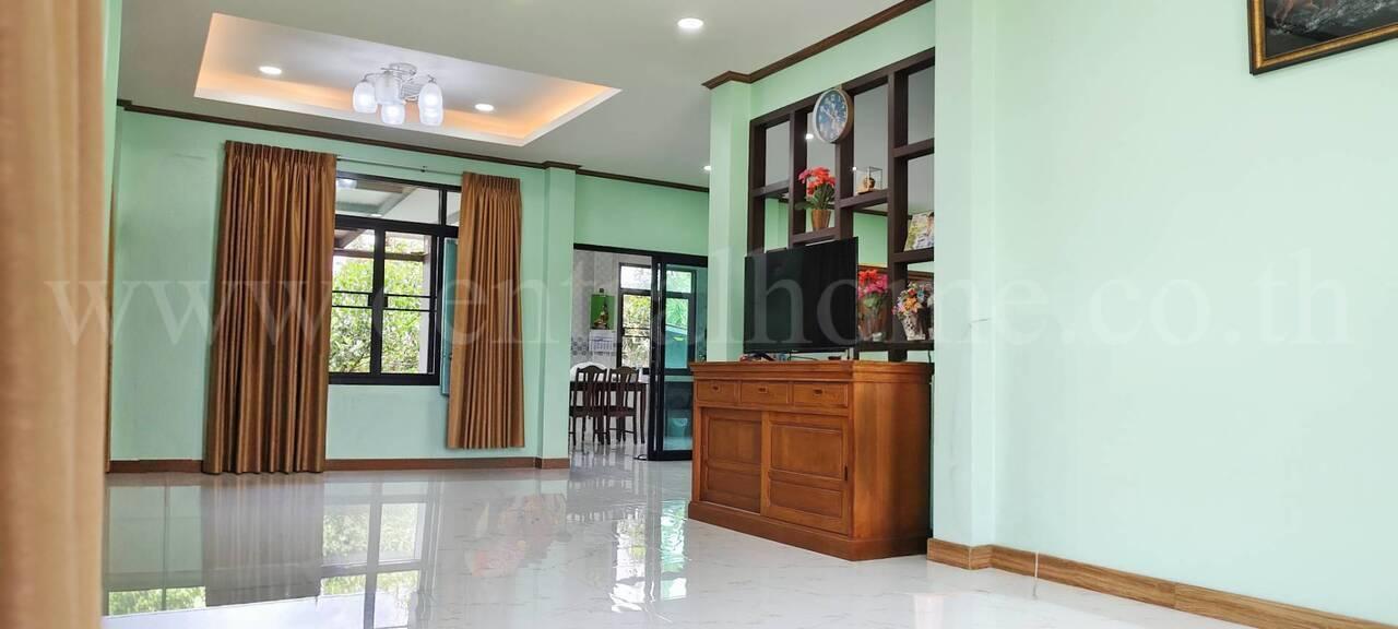 บ้านเดี่ยว 214 ตร.วา ถนนคลาสเดย์ สามพราน นครปฐม ทำเลดี 6