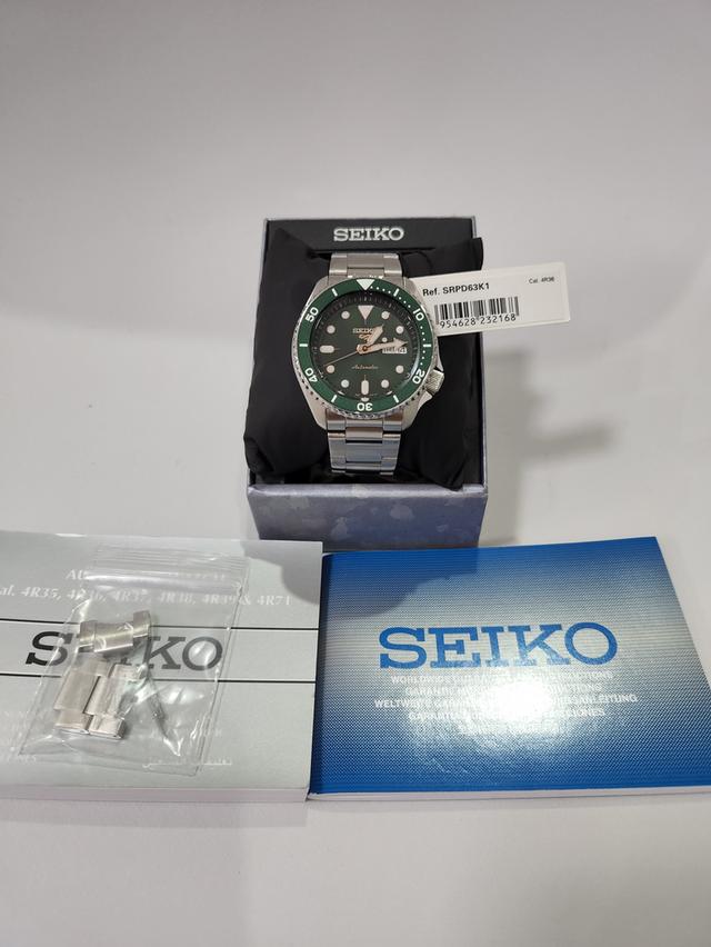 ขาย seiko 5 sports "SRPD63k"Hulk 6