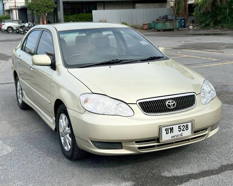 รหัสรถ QT528 Toyota Altis หน้าหมู 1.6 E vvti Auto ปี 02 