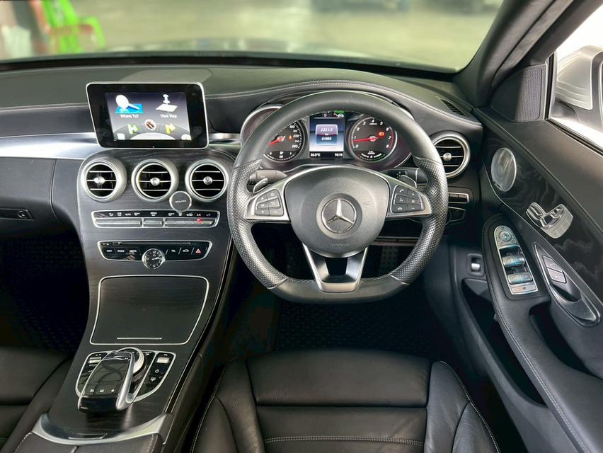 ปี 2016 #BENZ C-CLASS, #C350e AMG DYNAMIC โฉม W205 ปี14-23 สีเทา เบนซิน/ไฟฟ้า มือเดียวป้ายแดง 15