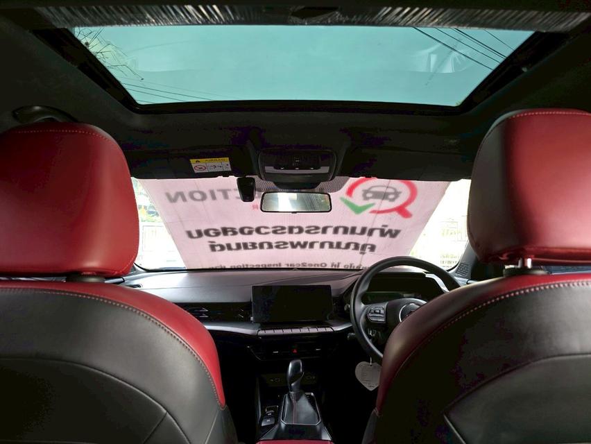MG 5 1.5 X ปี 2024 พร้อมหลังคา Sunroof TOPสุด วิ่งน้อย 2x,xxx กม.