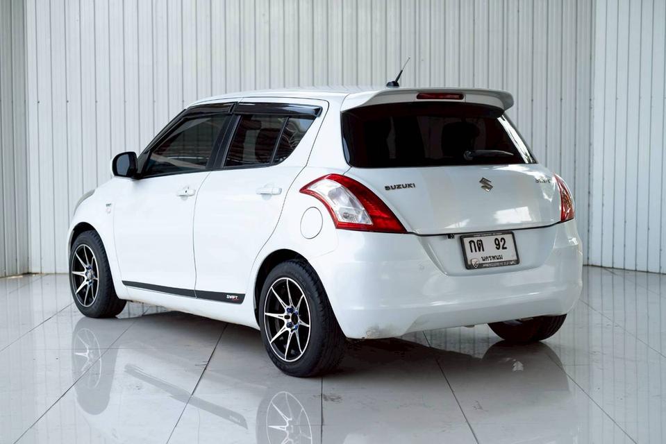SUZUKI SWIFT 1.25 GL MT (AB/ABS) ปี 2015 สีขาว โฉม ปี12-18 (VAT) รูปที่ 6