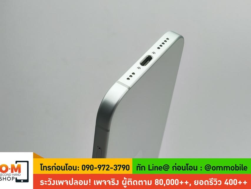 ขาย/แลก iPhone 15 128GB Green ศูนย์ไทย สภาพสวยมาก ครบกล่อง เพียง 19,990 บาท  8