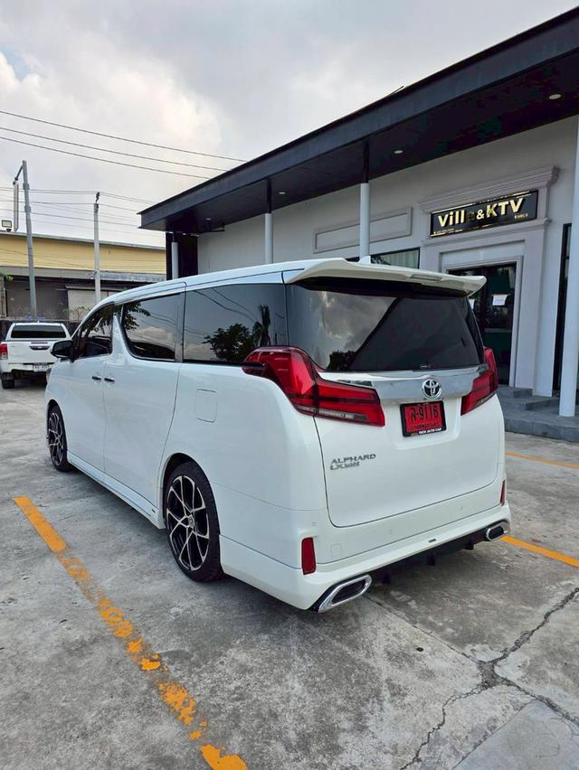 Toyota ALPHARD 2.5SC PACKAGE สีขาว ปี 2023 ไมล์ 20,000 รูปย่อยที่ 4