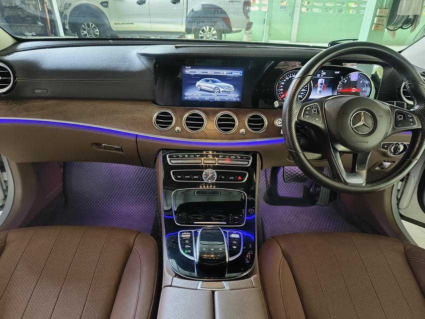 BENZ E220d Exclusive (ดีเซล) ปี 2017 ไมล์แค่ 56,000 กม.แท้ (ออกรถ กค.2017) 14