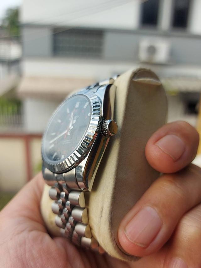 SEIKO 5 7S26A MOD Datejust ขอบหยัก  11