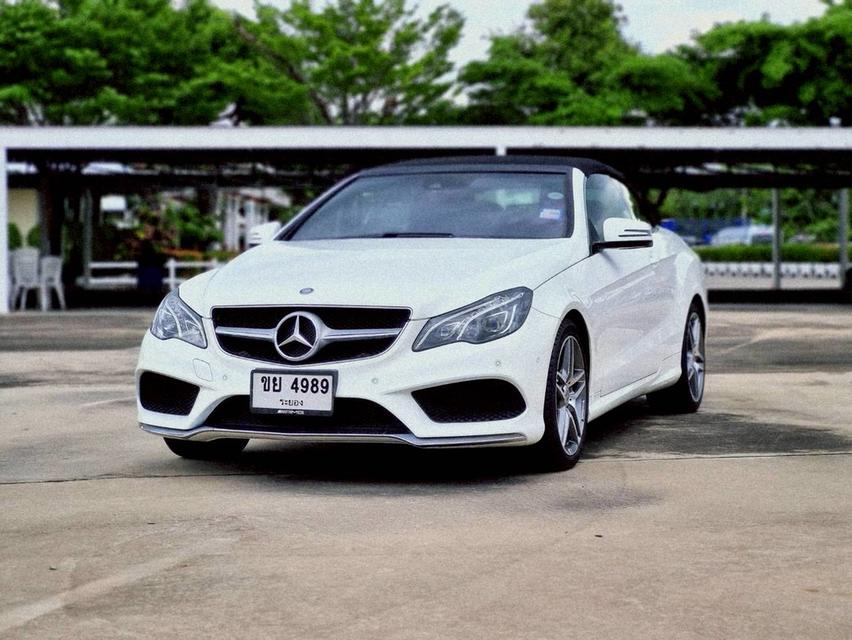 Benz E200 Cabriolet ( AMG ) ปี 2015 รถสวย พร้อมใช้