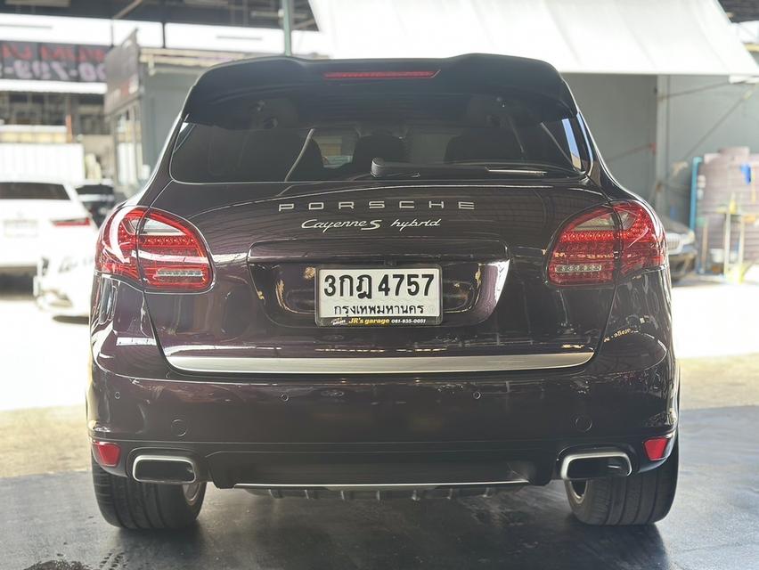 รหัสรถ JRS4757 Porsche Cayenne Hybrid 2012 สีพิเศษ สีม่วงสวยๆ 5